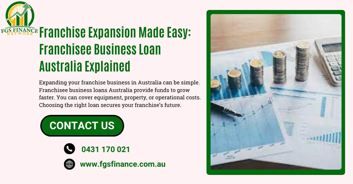 Franchisee Business Loan Australia
