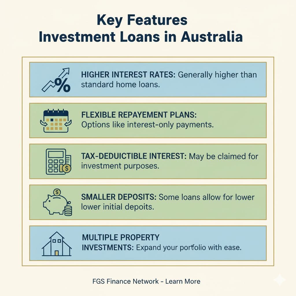 Key Features of Investment Loans in Australia