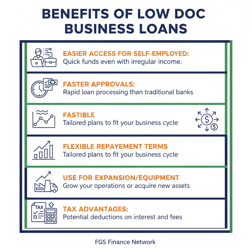 Benefits of Low Doc Business Loans